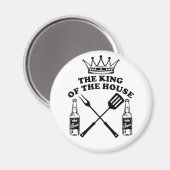 The King of the House Beer Magneet (Voorkant / Achterkant)
