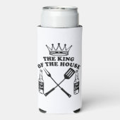 The King of the House Beer Seltzer Blikjeskoeler (Seltzer Achterkant)