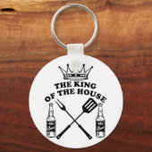 The King of the House Beer Sleutelhanger (Achterkant)