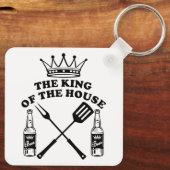 The King of the House Beer Sleutelhanger (Achterkant)