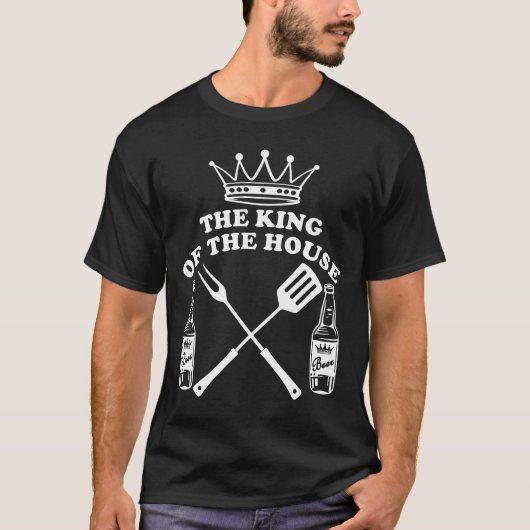 The King of the House Beer T-shirt (Voorkant)
