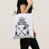 The King of the House Beer Tote Bag (Dichtbij)