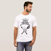 The King of the House Black T-shirt (Voorkant volledig)