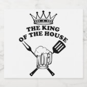 The King of the House Likeurfles Etiket (Enkel label)