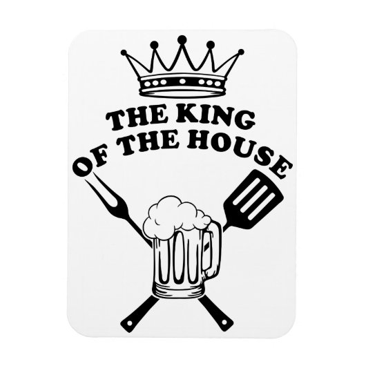 The King of the House Magneet (Verticaal)