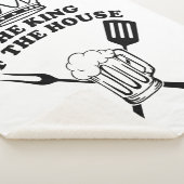 The King of the House Sherpa Deken (3/4)