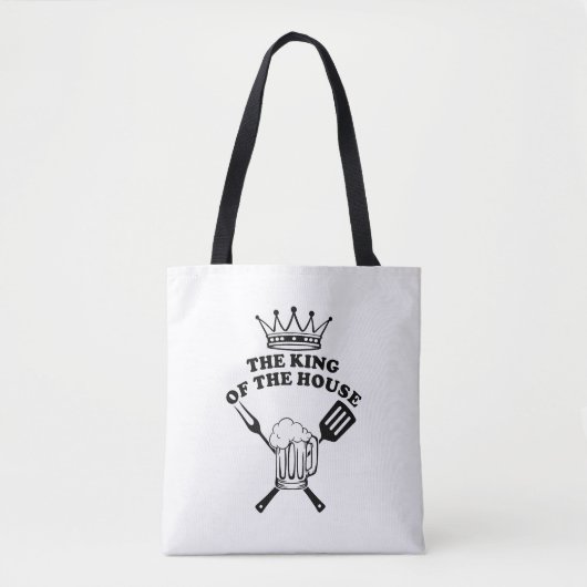 The King of the House Tote Bag (Voorkant)