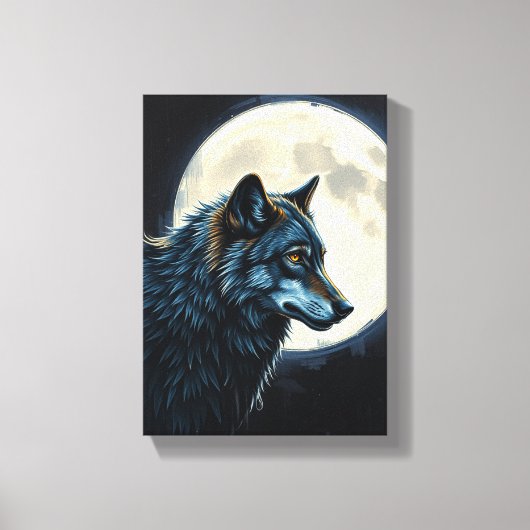 The King Of The Moon Canvas Afdruk (Voorkant)
