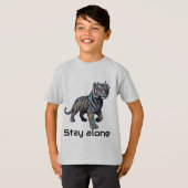 The King of the Oerwoud T-shirt voor kinderen (Voorkant volledig)