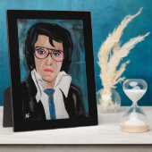 The King Painting by Alfred Fox Fotoplaat (Zijkant)