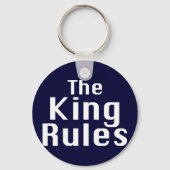 The King Rules Gifts Sleutelhanger (Voorkant)