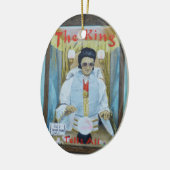 The King Tells All Keramisch Ornament (Links)