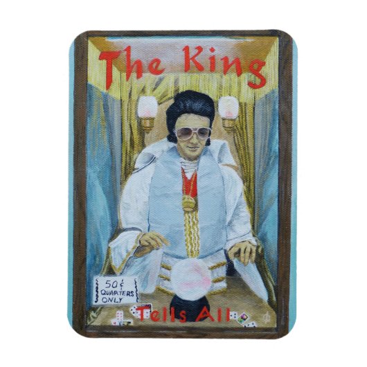 The King Tells All Magneet (Verticaal)