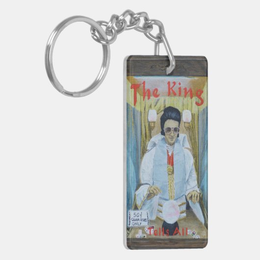 The King Tells All Sleutelhanger (Voorkant Links)