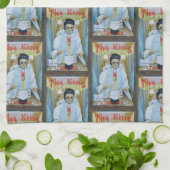 The King Tells All Theedoek (Gevouwen)