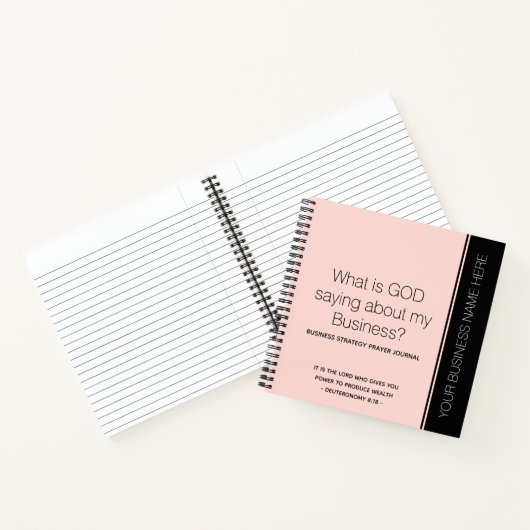 The Kingdom Entrepreneur Business Prayer Journal Notitieboek (Binnen)