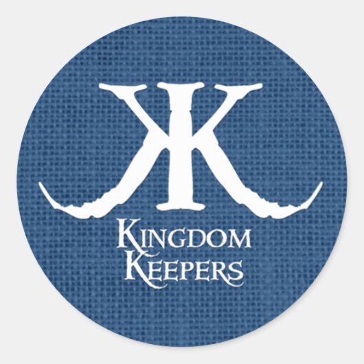 The Kingdom Keepers Blue Circle Sticker (Voorkant)