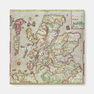 The Kingdome of Scotland, gegraveerd door Jodocus Magneet