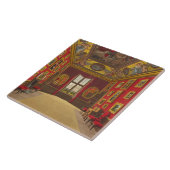 The King's Closet, Windsor Castle, uit 'Royal Res' Tegeltje (Zijkant)