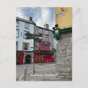The Kings Head op High Street in Galway, Ierland Briefkaart