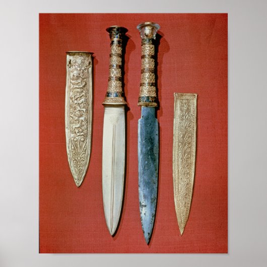 The king's two daggers, from tomb of poster (Voorkant)
