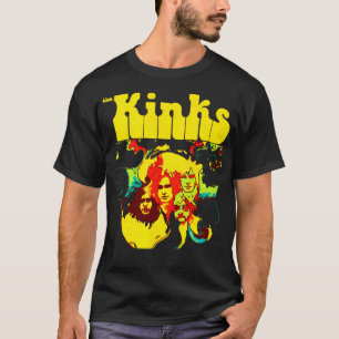The Kinks houden van rockband Art T-shirt