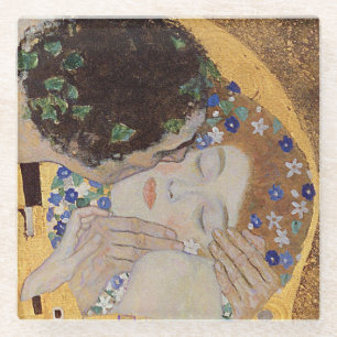 The Kiss, 1907-08 2 Glazen Onderzetter