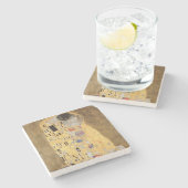 The Kiss, 1907-08 2 Stenen Onderzetter (Zijkant)