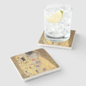 The Kiss, 1907-08 3 Stenen Onderzetter (Zijkant)