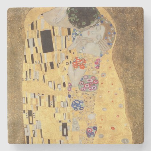 The Kiss, 1907-08 3 Stenen Onderzetter (Voorkant)