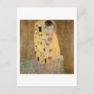The Kiss, 1907-08 Briefkaart