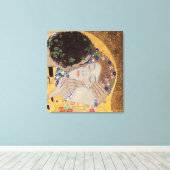 The Kiss, 1907-08 Canvas Afdruk (Insitu (Houten vloer))