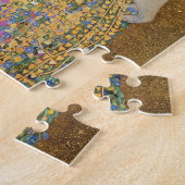 The Kiss, 1907-08 Legpuzzel (Zijkant)