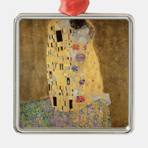 The Kiss, 1907-08 Metalen Ornament
