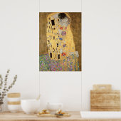 The Kiss, 1907-08 Poster (Keuken)