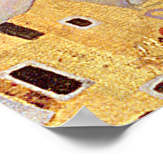 The Kiss, 1907-08 Poster (Hoek)