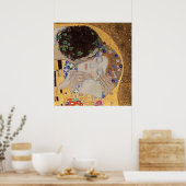 The Kiss, 1907-08 Poster (Keuken)