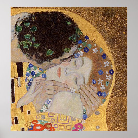 The Kiss, 1907-08 Poster (Voorkant)