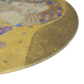 The Kiss, Art Nouveau Oil Painting, Gustav Klimt Snijplank (Hoek)