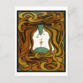 The Kiss by Peter Behrens Briefkaart (Voorkant)