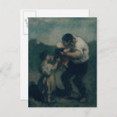 The Kiss, c.1845-48 Briefkaart (Voorkant / Achterkant)