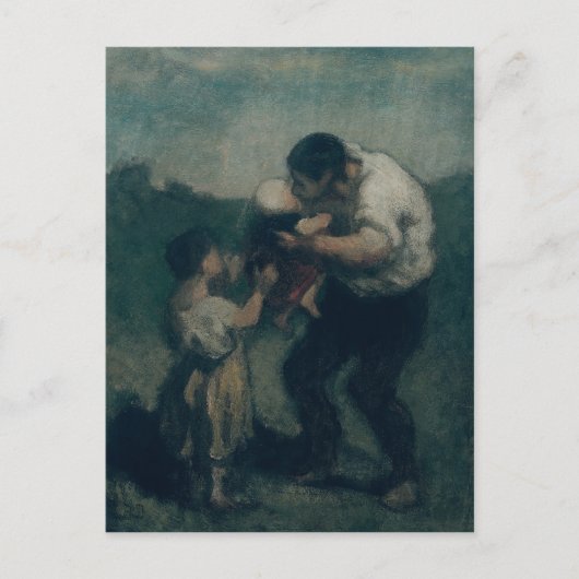 The Kiss, c.1845-48 Briefkaart (Voorkant)