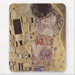 The Kiss Detail - Gustav Klimt Muismat<br><div class="desc">Bekend romantisch schilderij van Gustav Klimt. De Kiss is een prachtig meesterwerk voor echte liefhebbers van geweldige kunst. Dit is een prachtig detail van dit klassieke schilderij.</div>