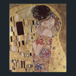 The Kiss Detail - Gustav Klimt Poster<br><div class="desc">Bekend romantisch schilderij van Gustav Klimt. De Kiss is een prachtig meesterwerk voor echte liefhebbers van geweldige kunst. Dit is een prachtig detail van dit klassieke schilderij.</div>
