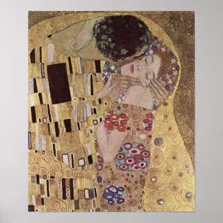 The Kiss Detail - Gustav Klimt Poster