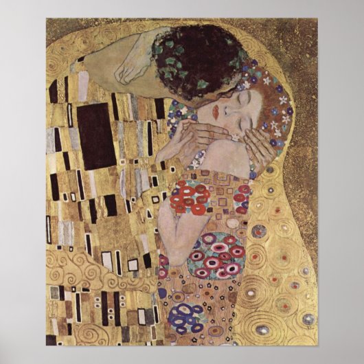 The Kiss Detail - Gustav Klimt Poster (Voorkant)
