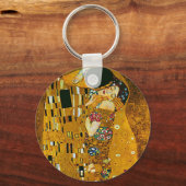 The Kiss, Fine Art van Klimt, Sleutelhanger (Voorkant)