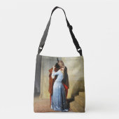 The Kiss - Francesco Hayez Il Bacio Crossbody Tas (Achterkant)