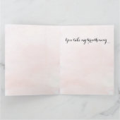 The Kiss - Francesco Hayez Il Bacio Romantic Kaart (Binnen)