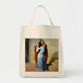 The Kiss - Francesco Hayez Il Bacio  Tote Bag (Voorkant)